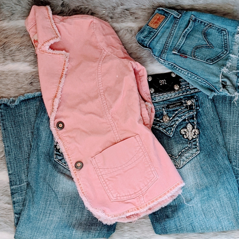 Pink Cord Jacket - Picture 7 of 11